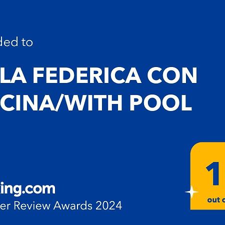 Villa Federica Con Piscina/With Pool Santa Maria Del Focallo Extérieur photo