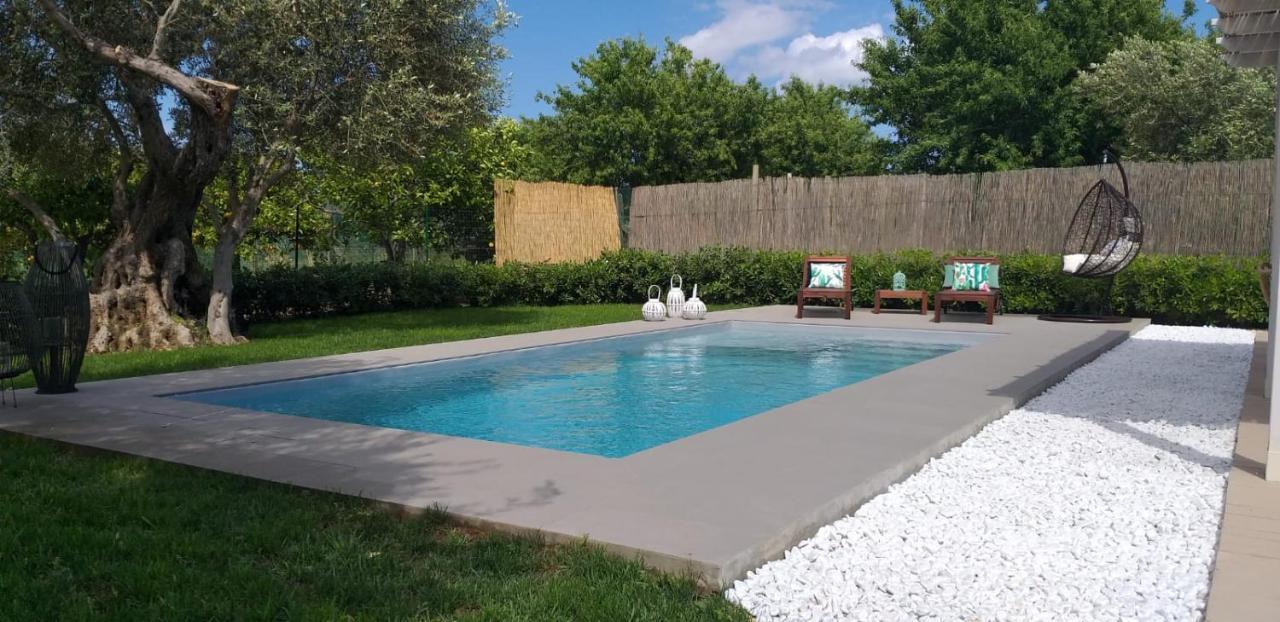 Villa Federica Con Piscina/With Pool Santa Maria Del Focallo Extérieur photo